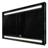 Specchio LED Rettangolare | Pulsante touch | Luce bianca neutra - Reyze Serie Salono Modello 4